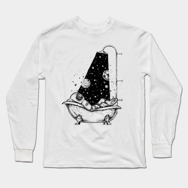 astronaut Long Sleeve T-Shirt by rudoi